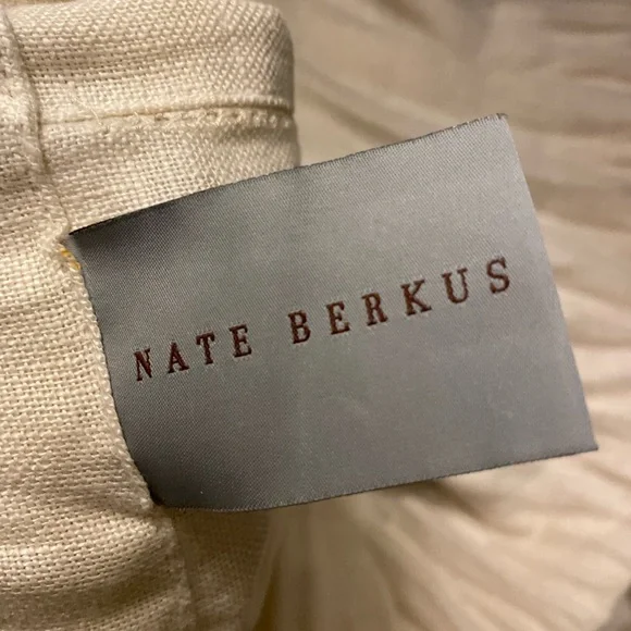 2 VTG Nate Berkus Linen Neutral Curtains - Picture 9 of 10